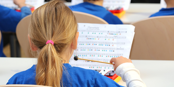 Vorlesekonzert der Grundschule