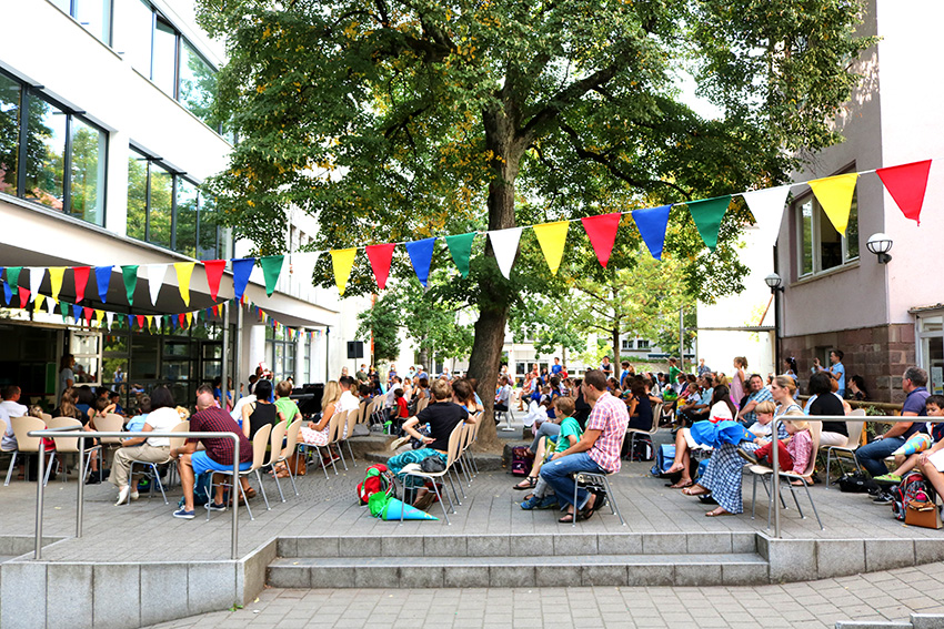 Einschulungsfeier der Angell-Grundschule