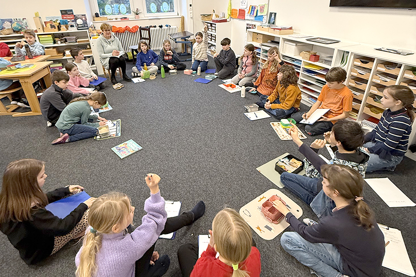 Sitzung der Klassensprecher*innen der Grundschule