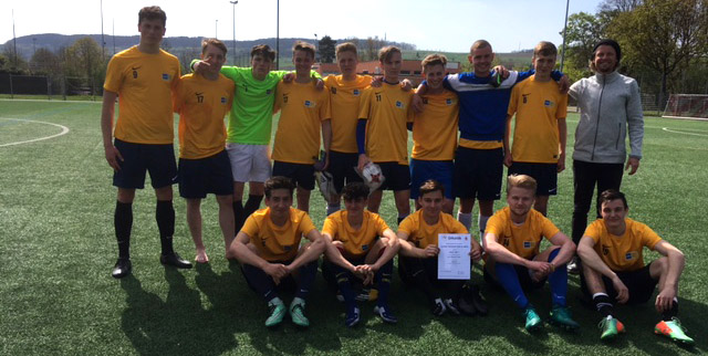 Das Angell-Fußballteam