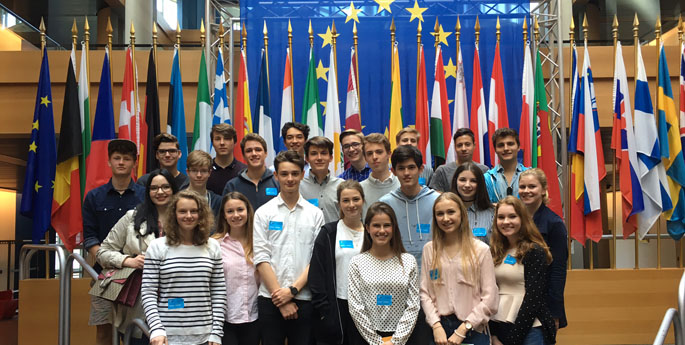 Besuch des Europaparlaments