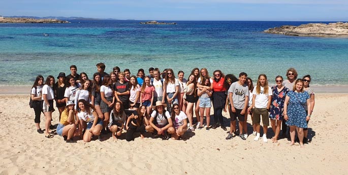 Austausch mit Ibiza