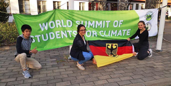 ANGELL-Delegation beim Schüler-Weltklimagipfel in Finnland