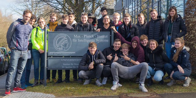 Exkursion zum Max-Planck-Institut