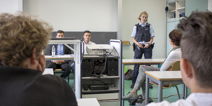 Ausbildungsbotschafter in der Realschule