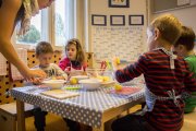 Suppenkochen in der Casa dei Bambini