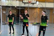 Quadball in der Sporthalle