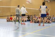 Badminton mit den Profis