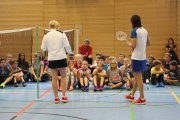 Badminton mit den Profis