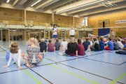 Badminton mit den Profis