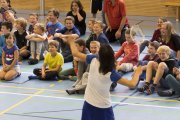 Badminton mit den Profis