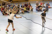 Badminton mit den Profis