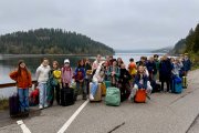 Die Klasse 5b am Schluchsee