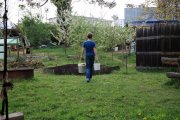 Eierfärben im Schulgarten
