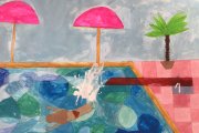 Wasser und Wasserfarben
